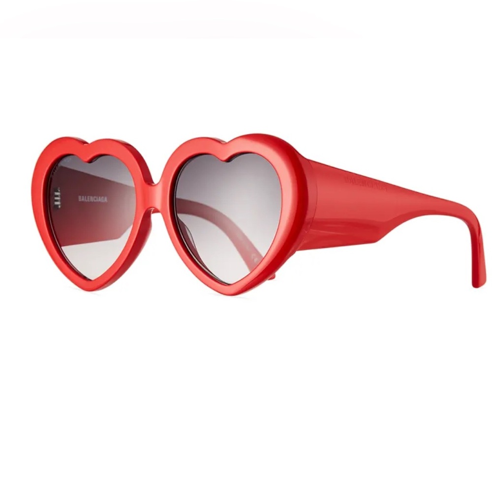 *Sold* Balenciaga Red Heart Glasses
